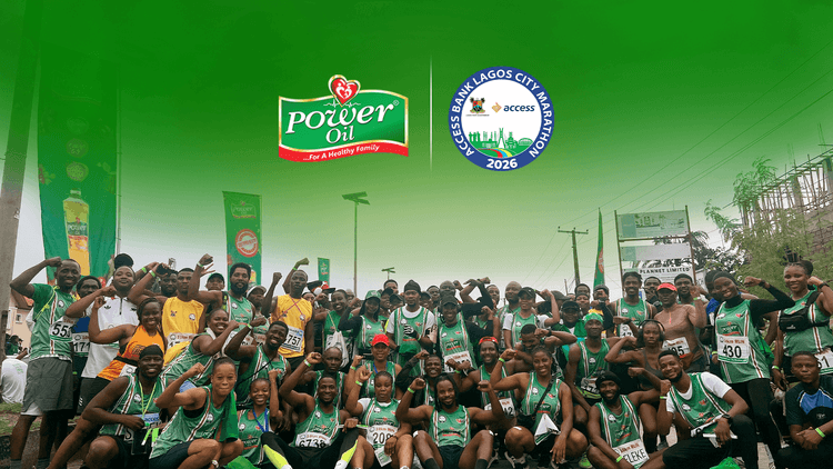 Power Oil Champions Healthy Hearts at the 2026 Access Bank Lagos City Marathon
